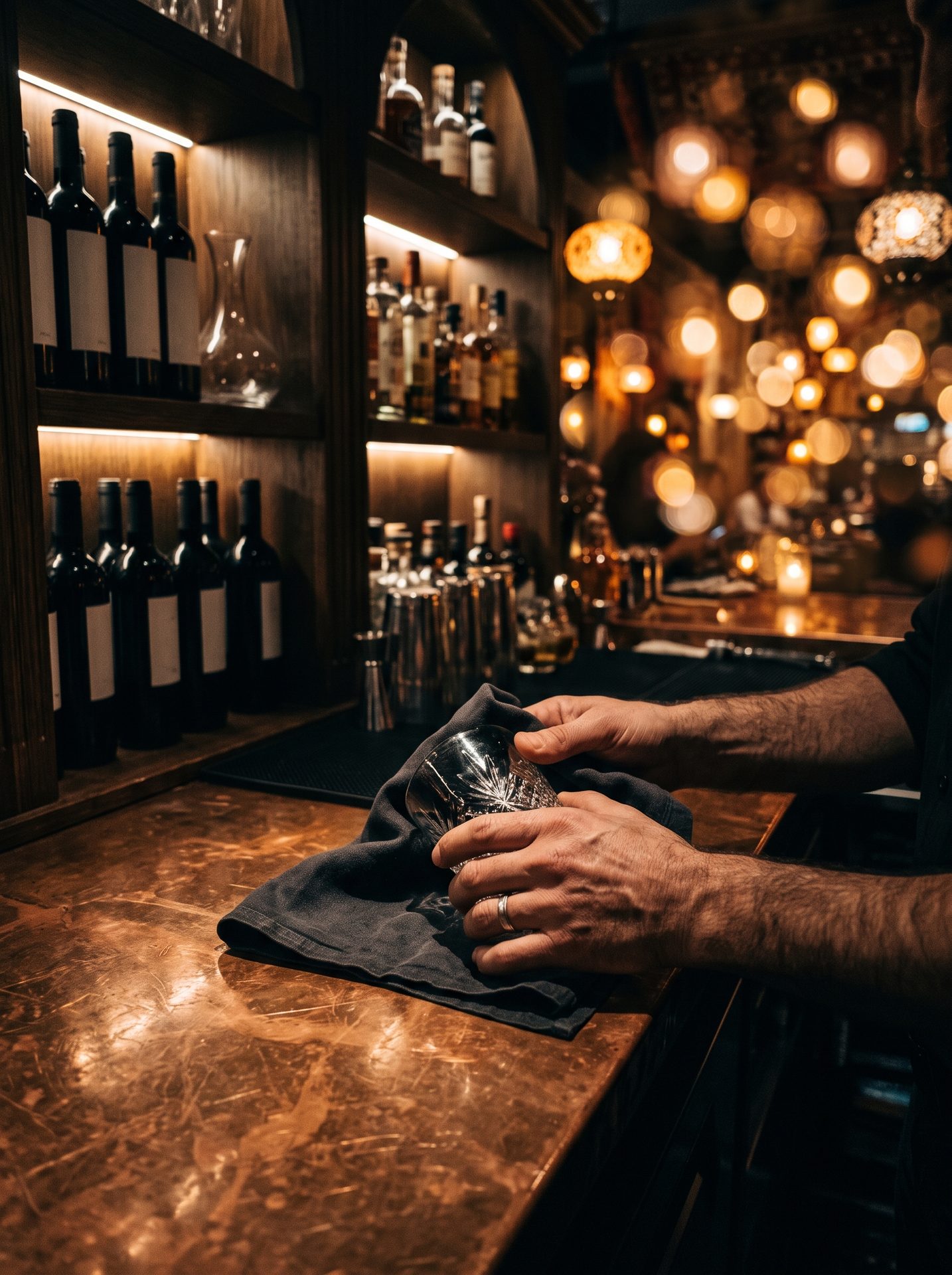 The bar